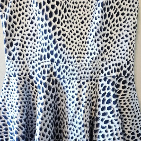 Hugo Boss Women's Printed Cotton Blended Sleeveless Mini Classy Mini Dress Sz 6. - Picture 8 of 16